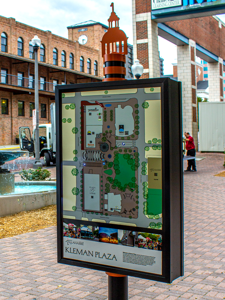 Kleman Wayfinding Sign